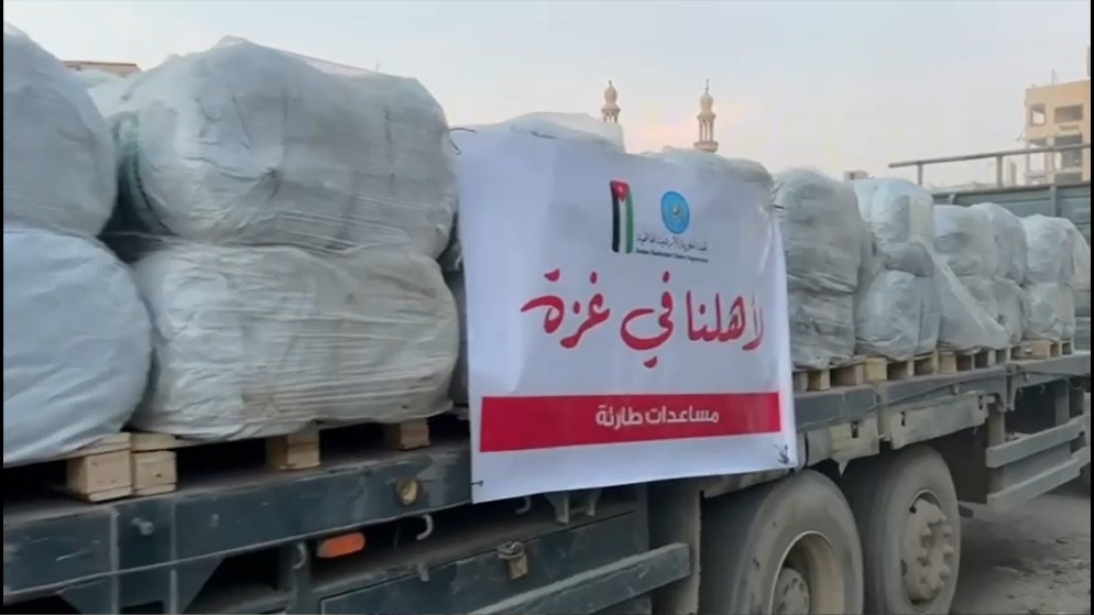 الحرب على قطاع غزة الخيرية الهاشمية: مليون و600 ألف مستفيد من المساعدات المُنفذة داخل قطاع غزة