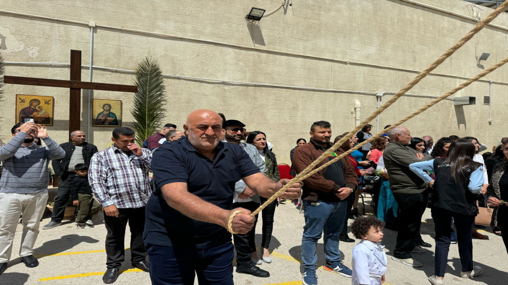 أحد الشعانين مسيحيو الأردن يحيون أحد الشعانين