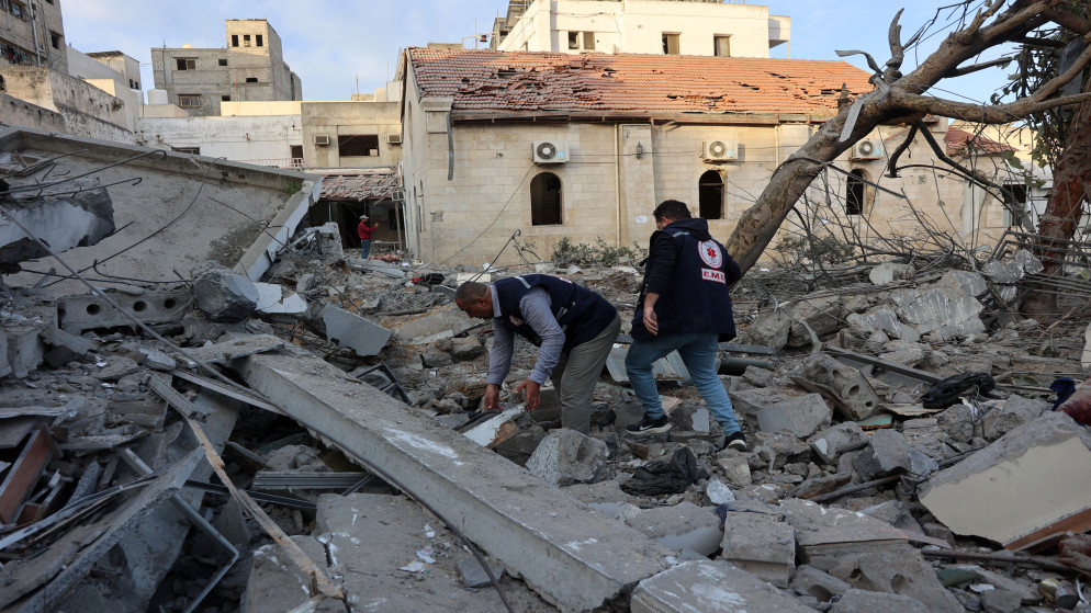 الحرب على غزة الخارجية الفلسطينية: استهداف مستشفى المعمداني استهتار صارخ بالمجتمع الدولي