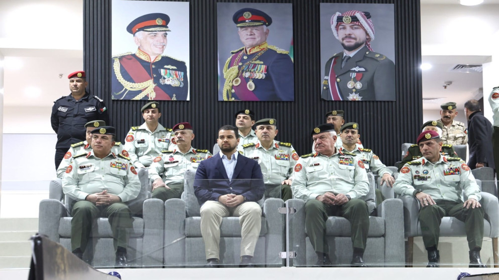 القوات المسلحة الأردنية افتتاح صالة الشهيد راشد الزيود في مدينة الحسين للشباب