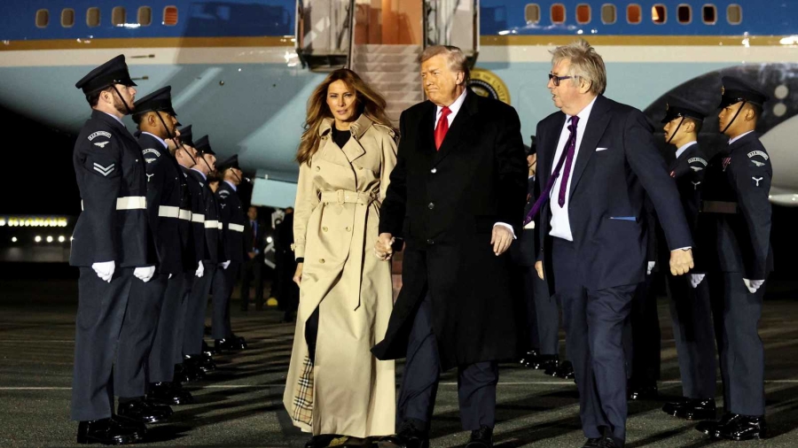 زيارة تاريخية لترامب إلى بريطانيا بين الفخامة الملكية والاعتراضات الشعبية‎