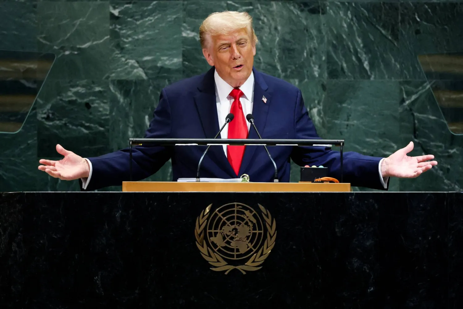 ماذا قال ترامب في خطابه أمام الجمعية العامة؟