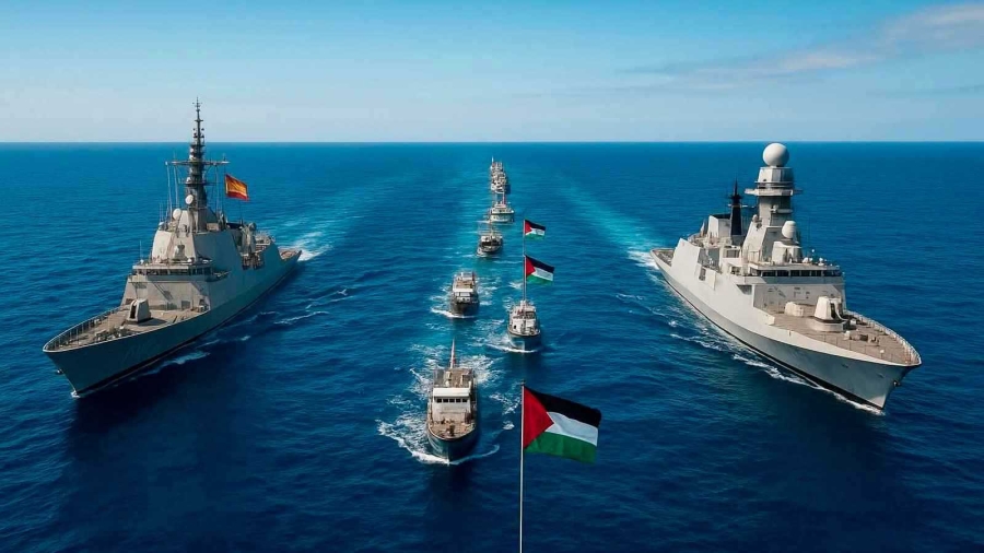 إسرائيل تعترض قوارب أسطول الصمود المتجهة إلى غزة.. ما التفاصيل؟