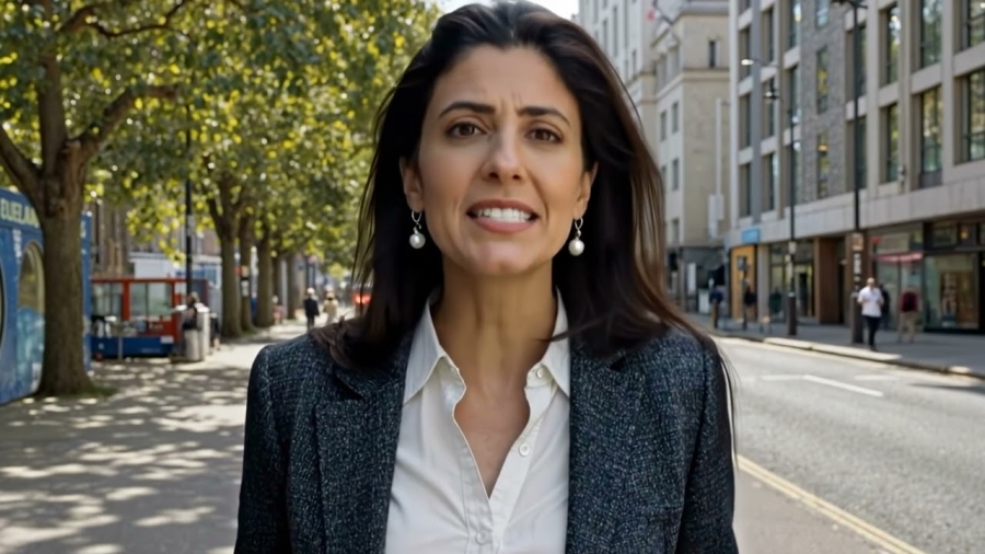 القناة الرابعة البريطانية تبث فيلما وثائقيا تقدمه مذيعة افتراضية